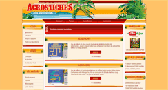 Desktop Screenshot of acrostiches.com